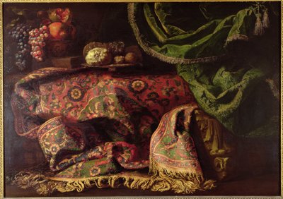 Martwa natura z dywanem autorstwa Francesco Fieravino